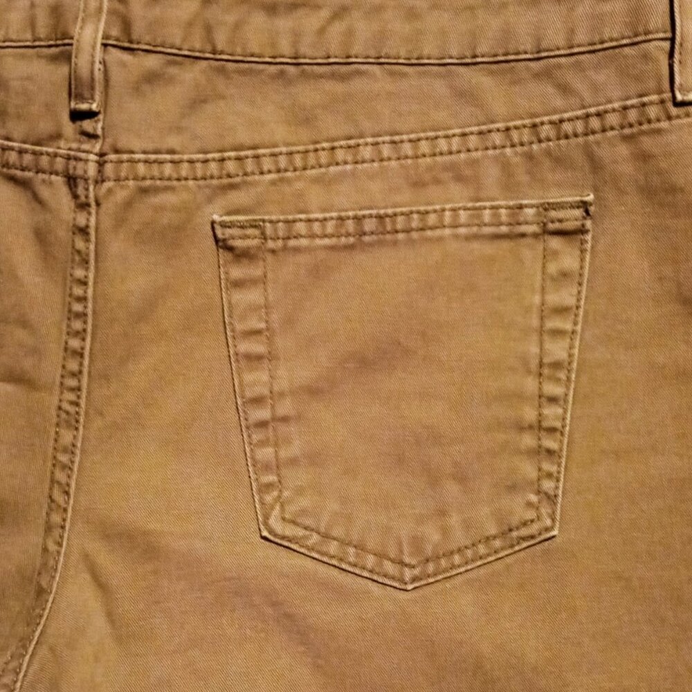 Vintage Xhilaration Women's Juniors XL Sz 15 Khaki Army Green Comfy Shorts - Picture 6 of 10